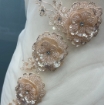 Picture of 3D floral appliqué with beads/sequins