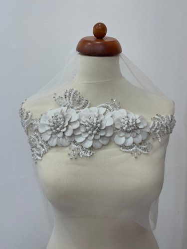 Picture of 3D floral appliqué