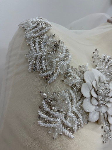 Picture of 3D floral appliqué