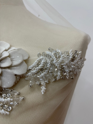 Picture of 3D floral appliqué