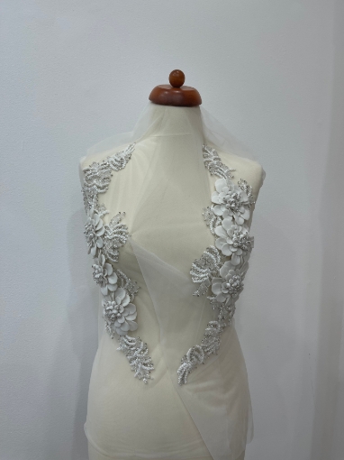 Picture of 3D floral appliqué