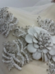 Picture of 3D floral appliqué