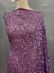 Picture of Purple sequin embroidery