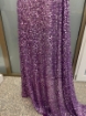 Picture of Purple sequin embroidery