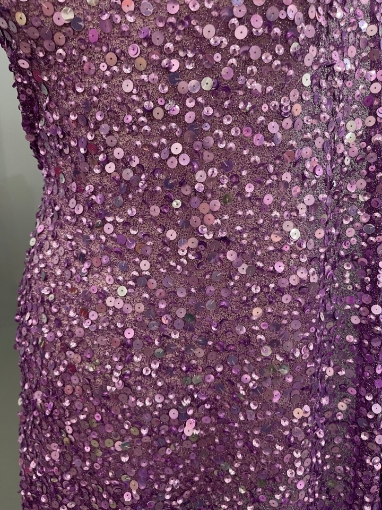 Picture of Purple sequin embroidery
