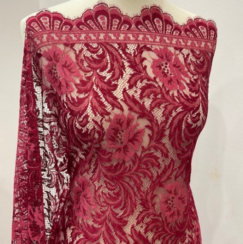 Picture of Red/Fuchsia Solstiss Lace
