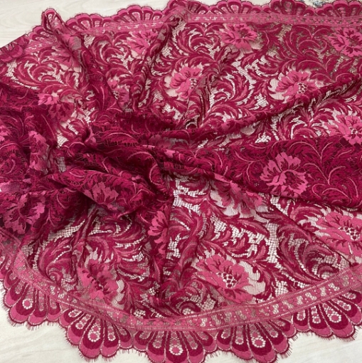 Picture of Red/Fuchsia Solstiss Lace