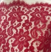 Picture of Red Solstiss lace with metallic film