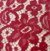 Picture of Red Solstiss lace with metallic film