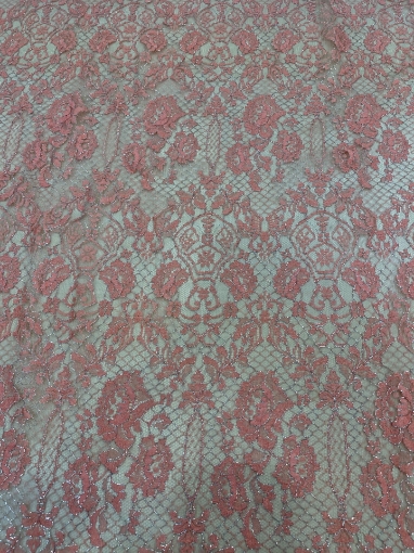 Picture of Solstiss Lace rose metallic