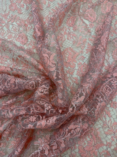 Picture of Solstiss Lace rose metallic