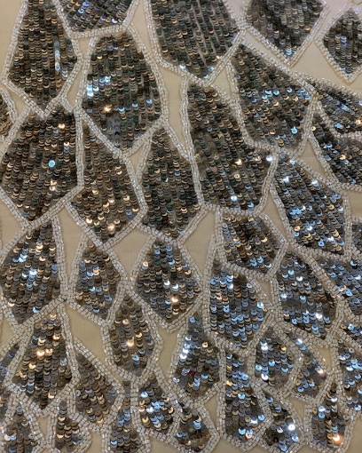 Picture of Geometric patterned embroidery