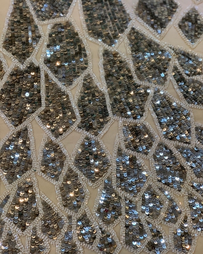 Picture of Geometric patterned embroidery