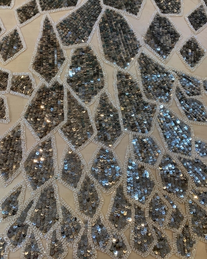 Picture of Geometric patterned embroidery