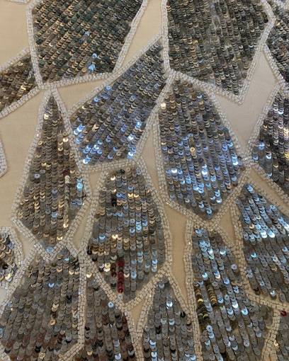 Picture of Geometric patterned embroidery