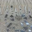 Picture of "Embroidery with pearls and mirror pieces"