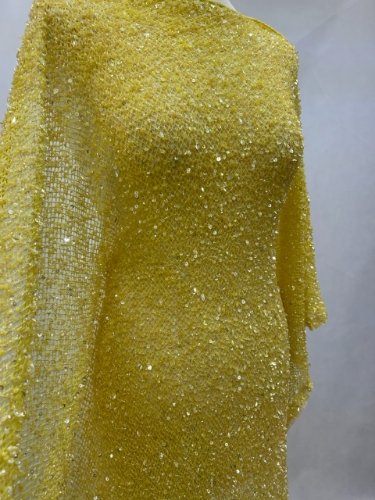 Picture of Mesh embroidery Yellow