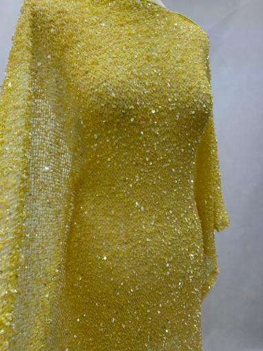 Picture of Mesh embroidery Yellow