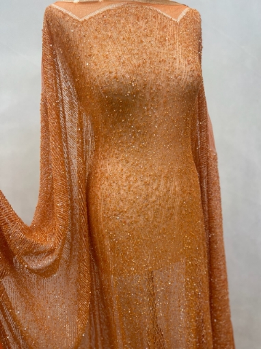 Picture of Orange lace embroidery