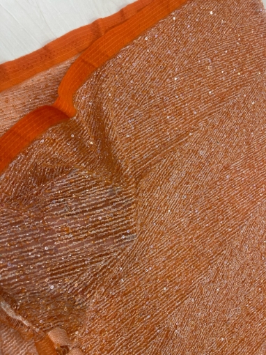 Picture of Orange lace embroidery