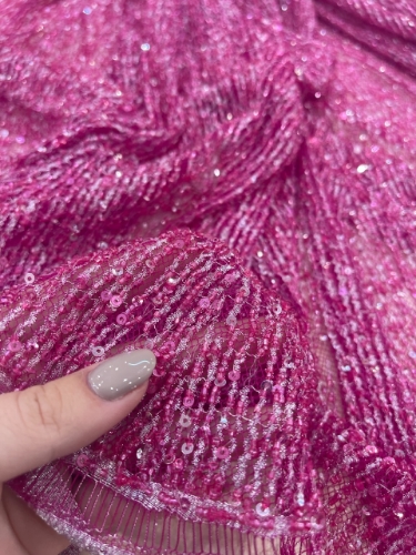 Picture of Fuchsia Lace Embroidery