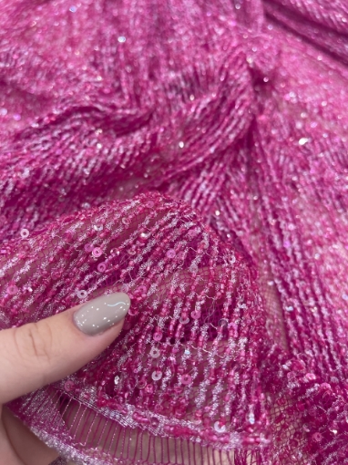 Picture of Fuchsia Lace Embroidery