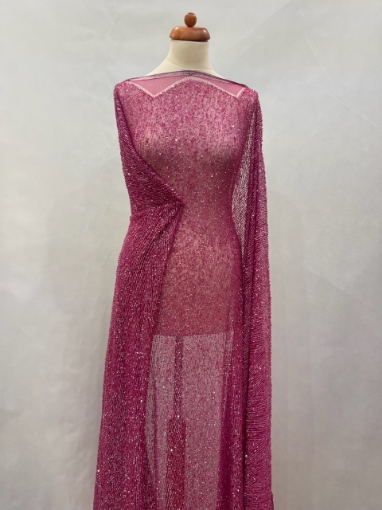 Picture of Fuchsia Lace Embroidery
