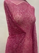 Picture of Fuchsia Lace Embroidery