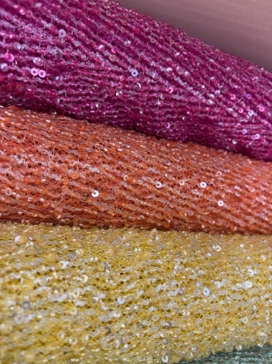 Picture of Fuchsia Lace Embroidery