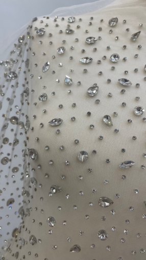 Picture of Glass crystal embroidery