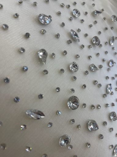 Picture of Glass crystal embroidery