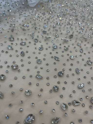 Picture of Glass crystal embroidery