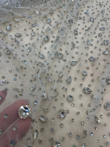 Picture of Glass crystal embroidery