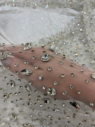 Picture of Glass crystal embroidery