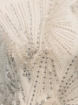 Picture of Silver embroidery with Rays crystals