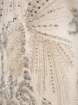Picture of Silver embroidery with Rays crystals