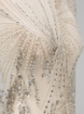 Picture of Silver embroidery with Rays crystals