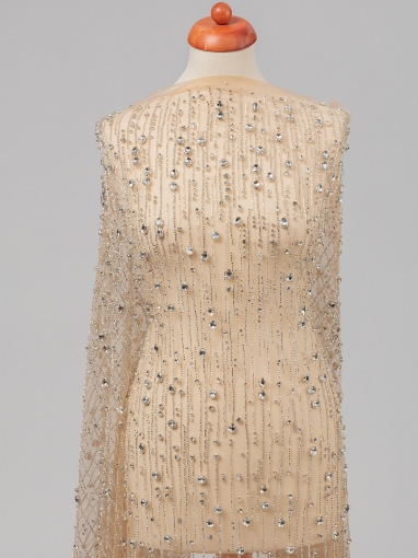 Picture of "Embroidery with Silver Galactic Crystals"