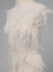 Picture of Long feather dress panel set