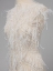 Picture of Long feather dress panel set