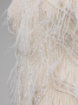 Picture of Long feather dress panel set