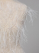Picture of Long feather dress panel set