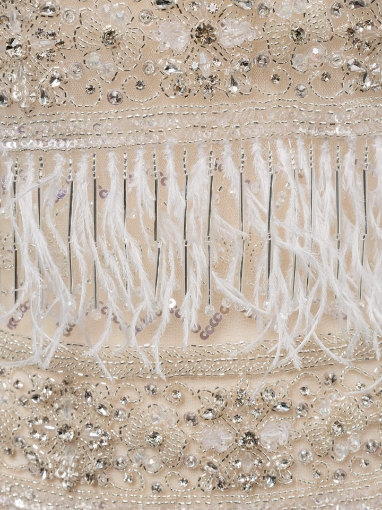 Picture of Set of 2 panels for a short dress with crystals