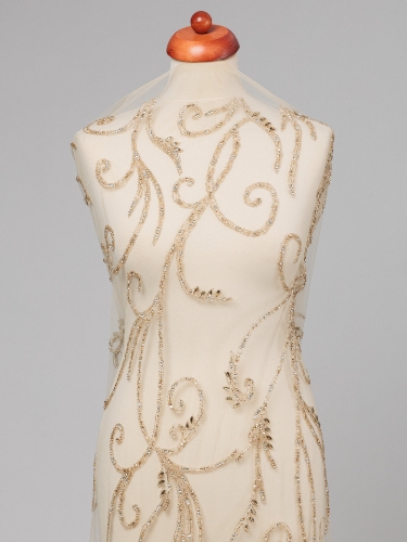 Picture of "Embroidery with a cut-out pattern"