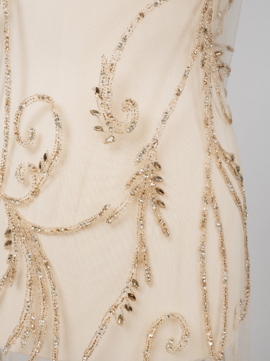 Picture of "Embroidery with a cut-out pattern"