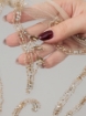 Picture of "Embroidery with a cut-out pattern"