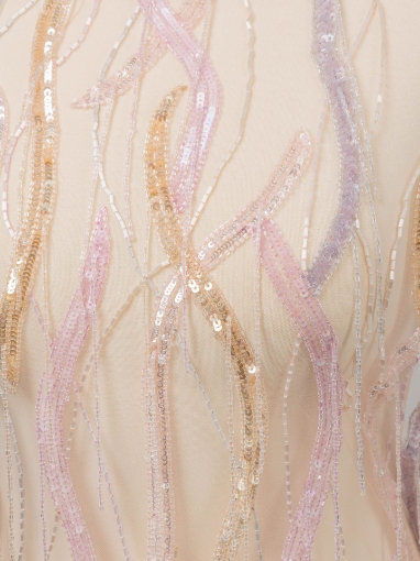 Picture of Multicolored embroidery with fringes