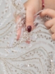 Picture of "Bead, pearl, and crystal embroidery Bridal"