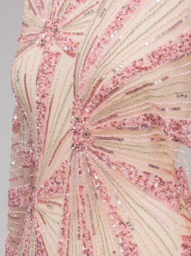 Picture of Celesse Pink Embroidery Couture