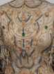 Picture of "Golden crystal and fringe embroidery"